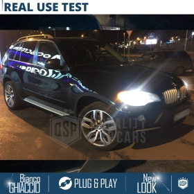 Kit LED H7 para BMW X5 (E70) Luces de Cruce | Bombillas LED CANbus Blanco Frío | 6000K 19000LM