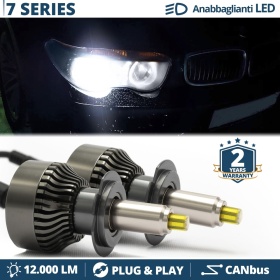 Kit LED H7 para BMW SERIE 7 E65 E66 Luces de Cruce | Bombillas Led Canbus 6500K 12000LM