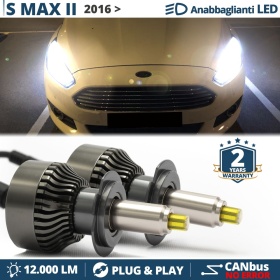 Kit LED H7 para FORD S-MAX 2 Luces de Cruce | Bombillas Led Canbus 6500K 12000LM