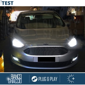 Kit LED H7 para Ford C-MAX 2 Facelift Luces de Cruce CANbus | 6500K Blanco Frío 8000LM