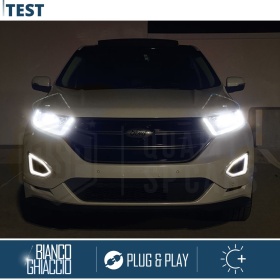 Kit LED H7 para Ford Edge Luces de Cruce | Bombillas LED CANbus Blanco Frío | 6000K 19000LM