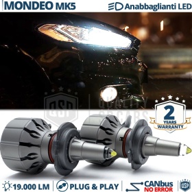 Kit LED H7 para Ford Mondeo mk5 Luces de Cruce | Bombillas LED CANbus Blanco Frío | 6000K 19000LM