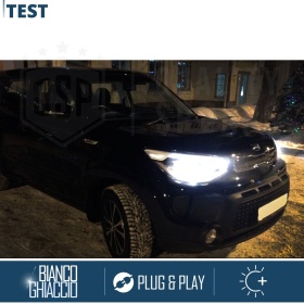 Kit LED H7 para Kia Soul 2 Luces de Cruce Lenticulares | CANbus Blanco Frío 6000K 19000LM