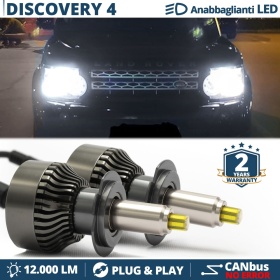 Kit LED H7 para DISCOVERY 4 09-13 Luces de Cruce | Bombillas Led Canbus 6500K 12000LM