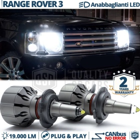 Kit Full LED H7 Per Range Rover III Luci Anabbaglianti LED Bianco Potente CANbus | 6000K 19000LM