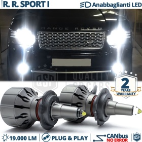Kit Full LED H7 Per Range Rover Sport I Luci Anabbaglianti Bianche CANbus | 6000K 19000LM