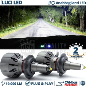 Kit Full LED H7 Per Range Rover Sport I Luci Anabbaglianti Bianche CANbus | 6000K 19000LM