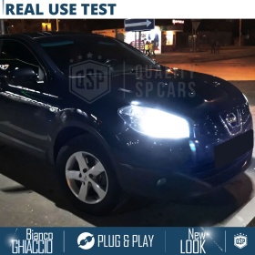 Kit LED H7 para Nissan Qashqai J10 Facelift Luces de Cruce Lenticulares CANbus | 6000K 19000LM