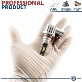 Kit LED 9006 Luces de Niebla | Blanco Frío 6500K Potente 8000LM | CANbus Sin Error, Plug & Play