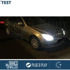 Kit LED H7 para Mercedes Clase C W204 07-11 Luces de Cruce | Bombillas Led Canbus 6500K 12000LM