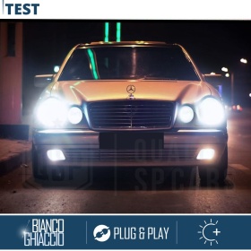 Kit LED H7 para Mercedes CLK C208 Luces de Cruce CANbus | 6500K Blanco Frío 8000LM