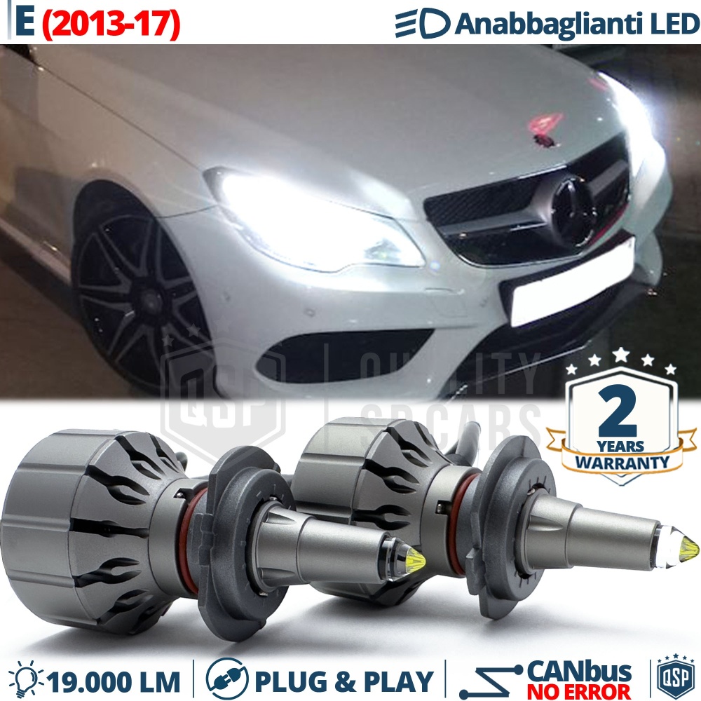 Kit LED H7 para Mercedes W212, C207 2013- Luces de Cruce | Bombillas LED CANbus Blanco 6000K