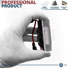 Kennzeichenbeleuchtung LED für PEUGEOT 508 1 Weißes Eis | Canbus Plug & Play