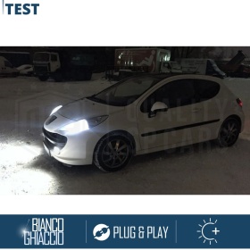 Kit LED H7 para Peugeot 207 Luces de Cruce CANbus | 6500K Blanco Frío 8000LM