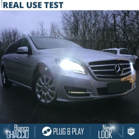 Kit LED H7 para Mercedes Clase R W251 Facelift Luces de Cruce Lenticulares CANbus 111W 19000LM