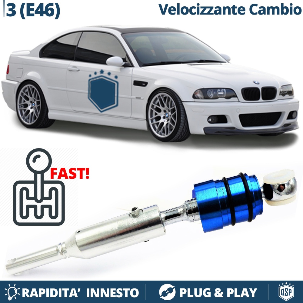 SHORT SHIFTER Profesional para BMW Serie 3 E46 Inserción de Velocidades Rapido SHORT SHIFTER Profesional para BMW Serie 3 E46 Inserción de Velocidades Rapido