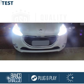 Kit LED H7 para Peugeot 208 12-15 Luces de Cruce CANbus | 6500K Blanco Frío 8000LM