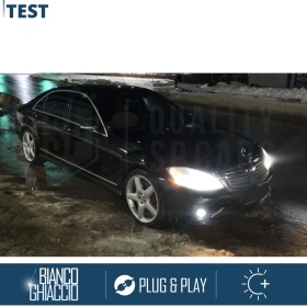 Kit LED H7 para Mercedes Clase S W221 Luces de Cruce | Bombillas Led Canbus 6500K 12000LM