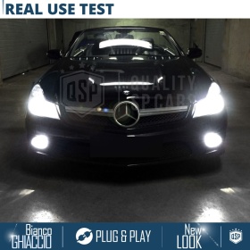 Kit LED H7 para Mercedes SL R230 Facelift Luces de Cruce CANbus 111W | 6000K 19000LM