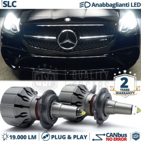Bombillas LED H7 para Mercedes SLC R172 Luces de Cruce CANbus 111W | 19000LM 6000K Blanco