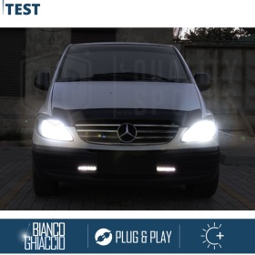 Kit LED H7 para Mercedes VIANO VITO W639 Luces de Cruce CANbus | 6500K Blanco Frío 8000LM