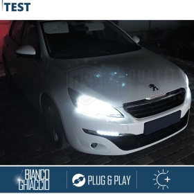 Kit LED H7 para Peugeot 308 2 Luces de Cruce CANbus | 6500K Blanco Frío 8000LM
