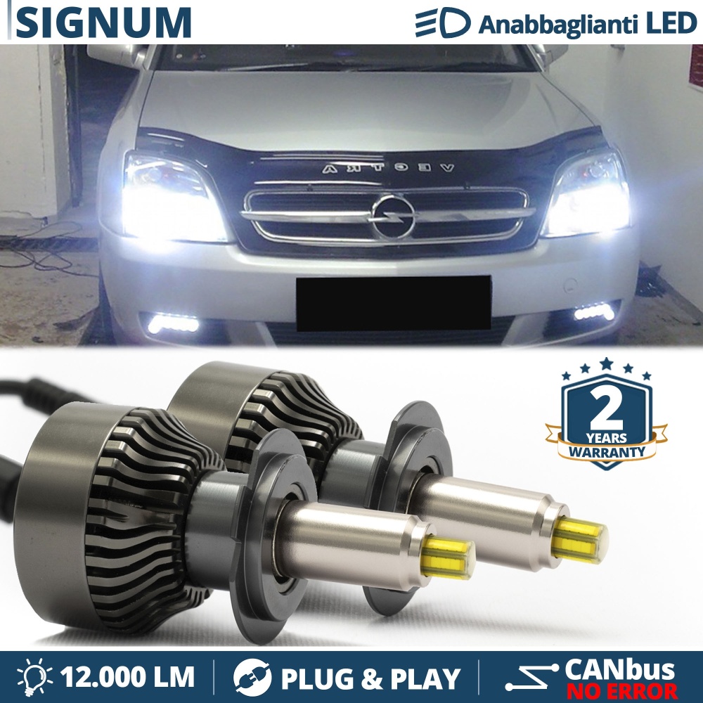 Kit LED H7 para Opel Signum 03-05 Luces de Cruce | Bombillas Led Canbus 6500K 12000LM