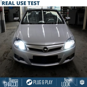 Kit LED H7 para Opel Tigra Twin Top Luces de Cruce Lenticulares CANbus | 6000K 19000LM