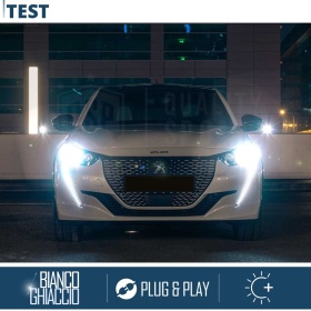Kit LED H7 para Peugeot 208 2 Luces de Cruce CANbus | 6500K Blanco Frío 8000LM