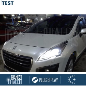 Kit LED H7 para Peugeot 3008 1 Facelift Luces de Cruce CANbus | 6500K Blanco Frío 8000LM