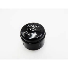 LLAVE BOTÓN DE ENCENDIDO DEL MOTOR NEGRO "START STOP ENGINE" EN ABS PARA BMW VERSIONES F y G con Bóton OFF, ANTICHUADO NO HUELLAS