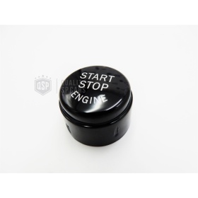 LLAVE BOTÓN DE ENCENDIDO DEL MOTOR NEGRO "START STOP ENGINE" EN ABS PARA BMW VERSIONES F y G con Bóton OFF, ANTICHUADO NO HUELLAS