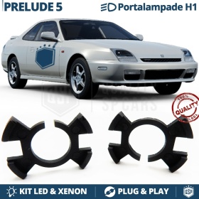 2x ADATTATORI Portalampada per montaggio KIT LED per HONDA PRELUDE 5 (1996-2001)