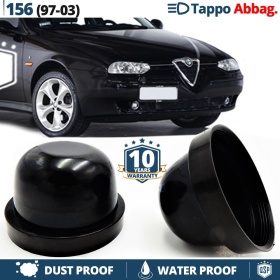 1 TAPÓN GUARDAPOLVO de faro para ALFA ROMEO 156 (97-03) Luces de Carretera Cubierta Bombilla para Installación Kit Led Xenon