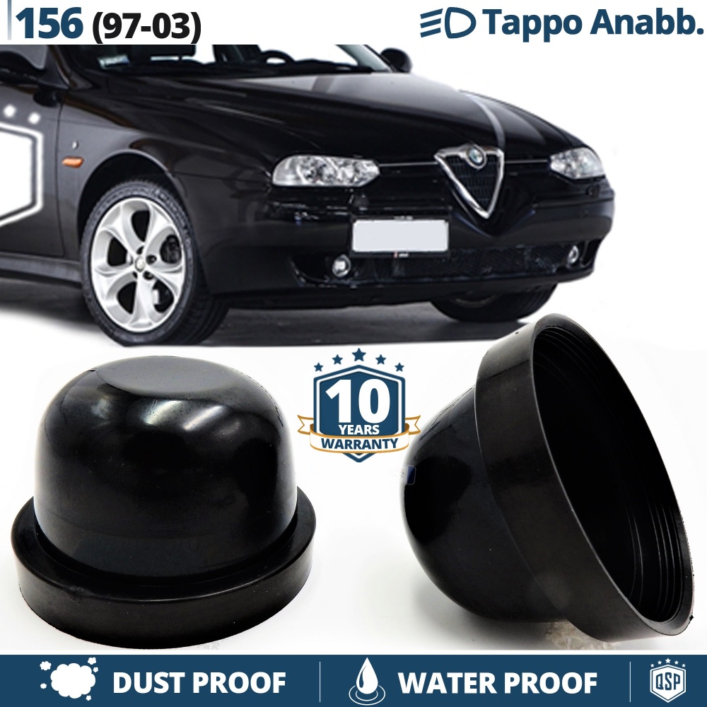 1 TAPÓN GUARDAPOLVO de faro para ALFA ROMEO 156 (97-03) Luces de Cruce Cubierta Bombilla para Installación Kit Led Xenon 1 TAPÓN GUARDAPOLVO de faro para ALFA ROMEO 156 (97-03) Luces de Cruce Cubierta Bombilla para Installación Kit Led Xenon