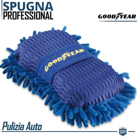 PROFESSIONAL Multipurpose Sponge Car Cleaning GOODYEAR | in Chenille and Microfiber