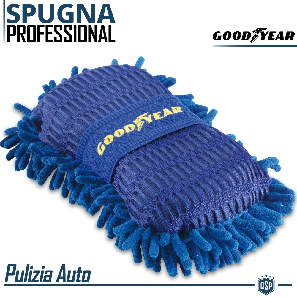PROFESSIONAL Multipurpose Sponge Car Cleaning GOODYEAR | in Chenille and Microfiber PROFESSIONAL Multipurpose Sponge Car Cleaning GOODYEAR | in Chenille and Microfiber
