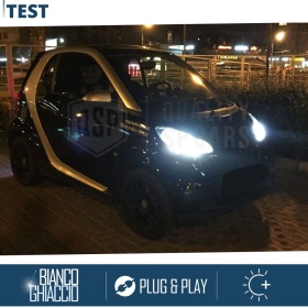 Kit LED H7 para Smart FORTWO W451 Luces de Cruce | Bombillas Led Canbus 6500K 12000LM