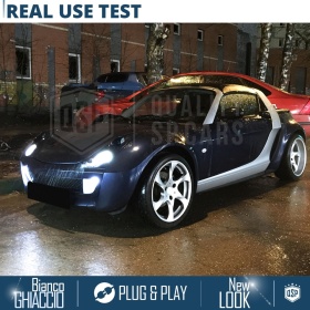 Kit LED H7 para Smart ROADSTER Luces de Cruce Lenticulares CANbus | 6000K 19000LM