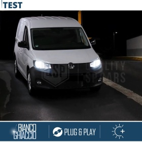 Kit LED H7 para Vw CADDY 4 Luces de Cruce CANbus | 6500K Blanco Frío 8000LM