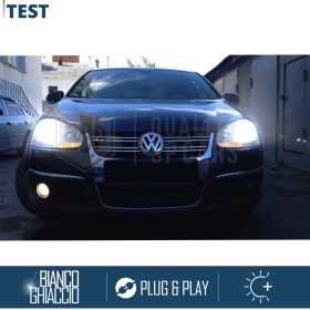 Kit LED H7 para Volkswagen JETTA mk5 Luces de Cruce | Bombillas Led Canbus 6500K 12000LM