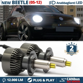 Kit LED H7 para Vw NEW BEETLE Facelift Luces de Cruce | Bombillas Led Canbus 6500K 12000LM