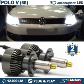 Kit LED H7 para VW POLO 6R Luces de Cruce | Bombillas Led Canbus 6500K 12000LM