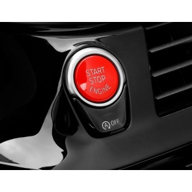 LLAVE BOTÓN DE ENCENDIDO DEL MOTOR ROJO "START STOP ENGINE" EN ABS PARA BMW VERSIONES F y G con Bóton OFF, ANTICHUADO NO HUELLAS