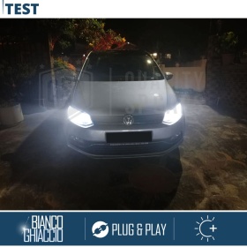 Kit LED H7 para Vw POLO 6C Luces de Cruce CANbus | 6500K Blanco Frío 8000LM