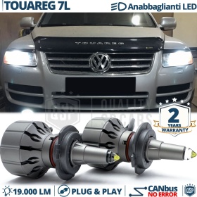 Kit LED H7 para Volkswagen TOUAREG 7L Luces de Cruce Lenticulares CANbus | 6000K 19000LM