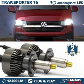 Kit LED H7 para Vw TRANSPORTER T6 19-21 Luces de Cruce | Bombillas Led Canbus 6500K 12000LM