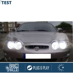 Kit Lampade LED H7 per Hyundai I COUPÉ 1 Restyling Anabbaglianti CANbus | Bianco Potente 6500K 8000LM
