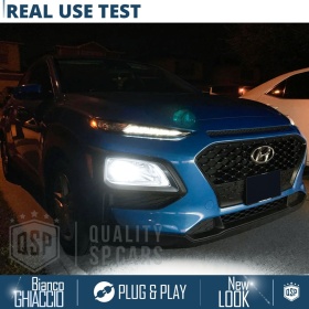 Kit Full LED H7 Per Hyundai KONA Luci Anabbaglianti Lenticolari Bianche CANbus | 6000K 19000LM
