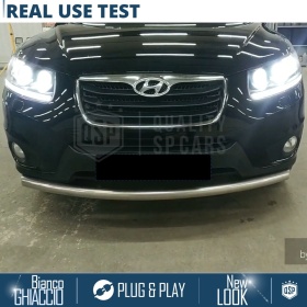 Kit LED H7 para Hyundai SANTE FE 2 Luces de Cruce Lenticulares CANbus | 6000K 19000LM